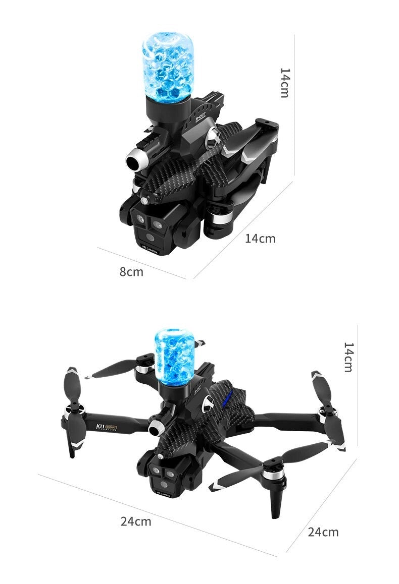 K11 Max Drone RC Quadcopter Wifi FPV 2.4GHz WaterBomb Launcher