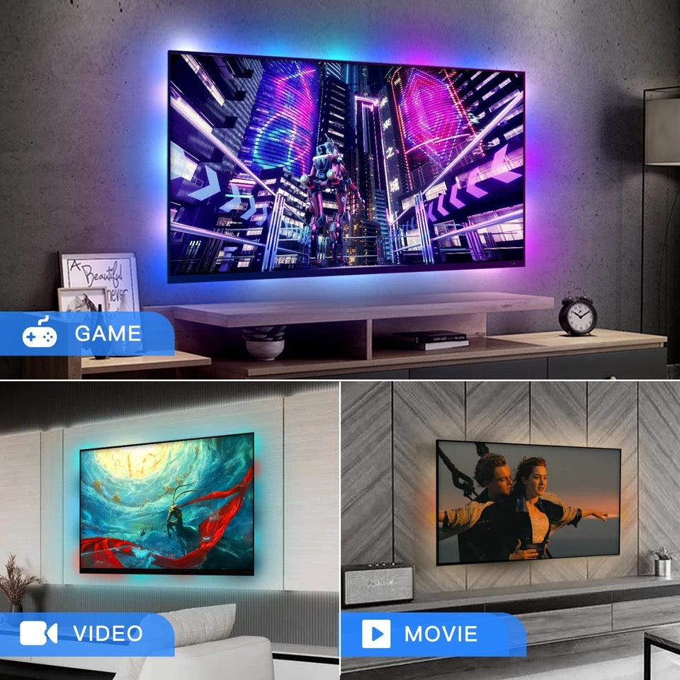 Backlight Ambient Lighting For TV Music Sync***BEST SELLER***