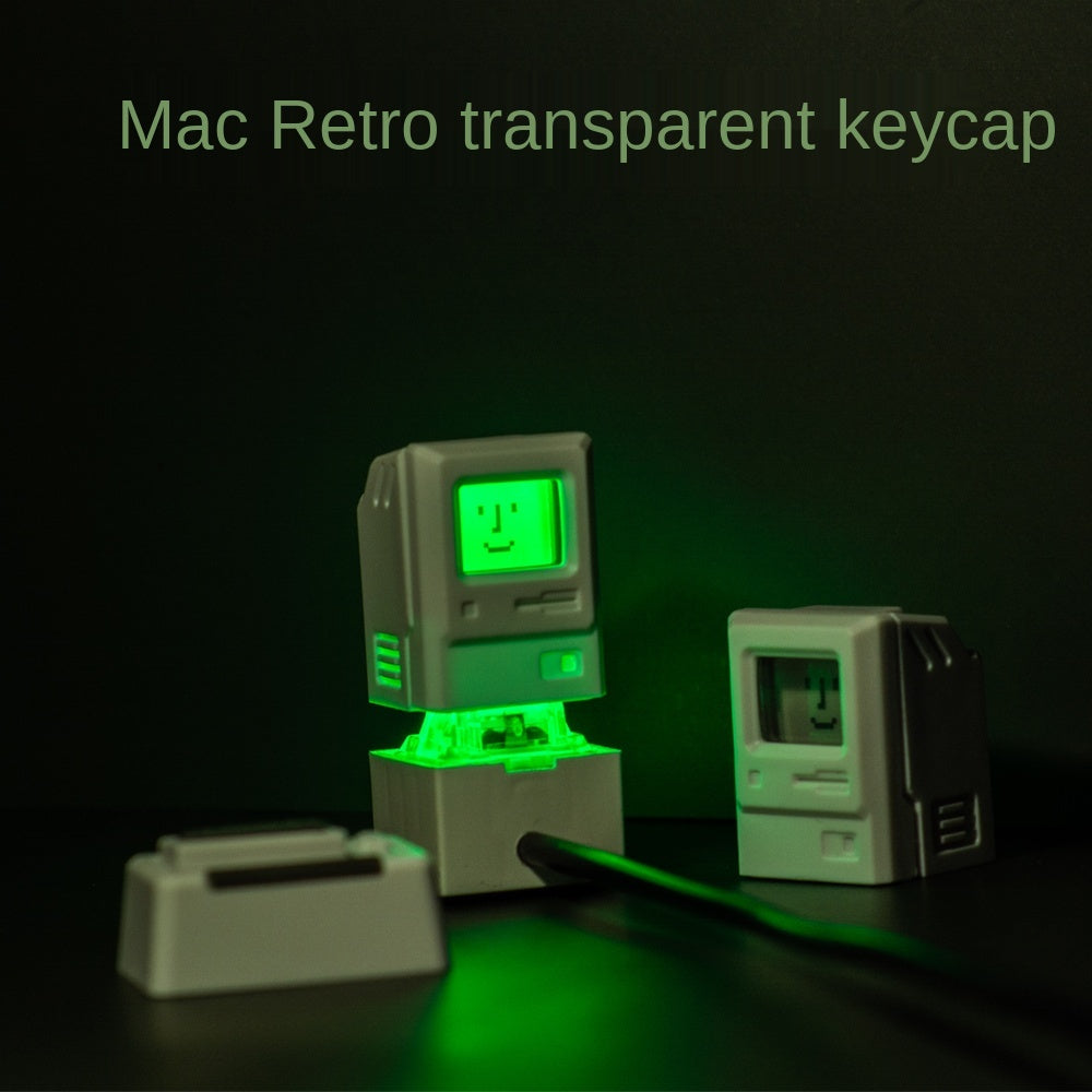 Artisan Classic Backlit Mac Apple Macintosh Keycap 2 Pcs Kit Esc Tab