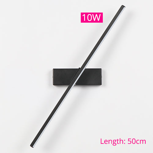 Bedroom Bedside Wall Light 330° Rotatable Adjustable Light Angle