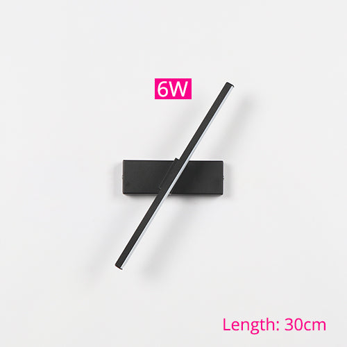 Bedroom Bedside Wall Light 330° Rotatable Adjustable Light Angle