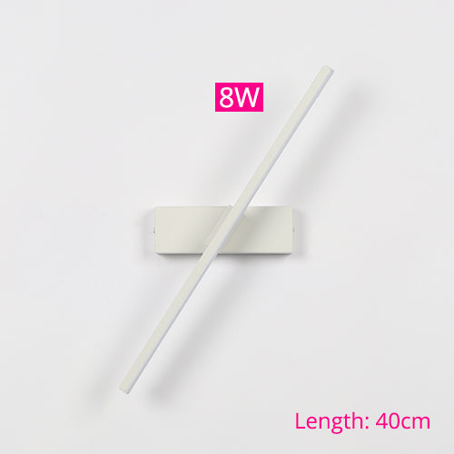 Bedroom Bedside Wall Light 330° Rotatable Adjustable Light Angle
