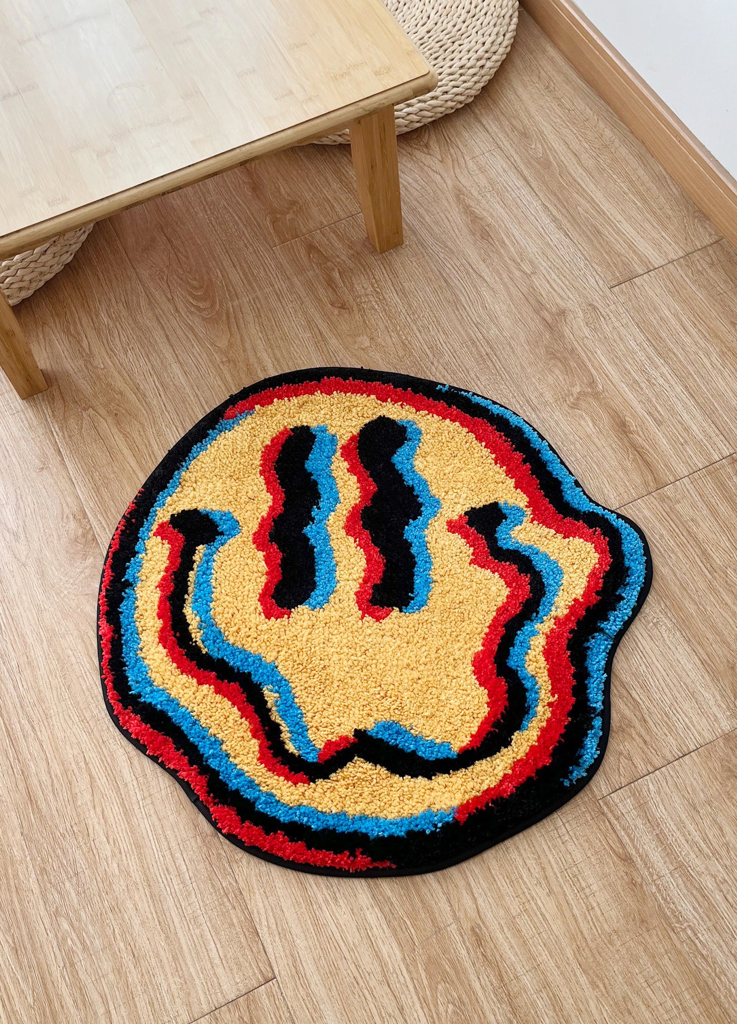 Trippy Smile Handmade Rug