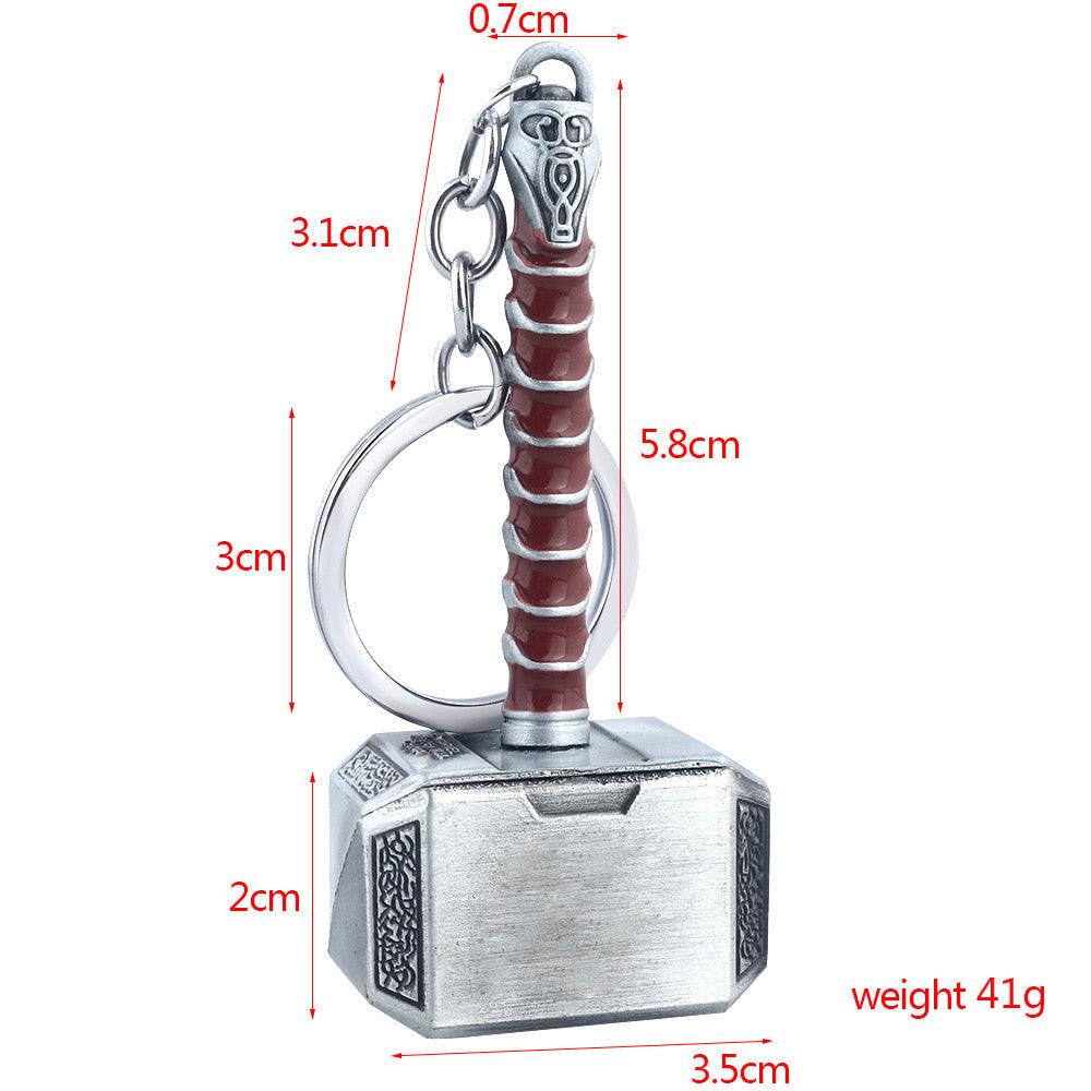 Thor Hammer Keychain