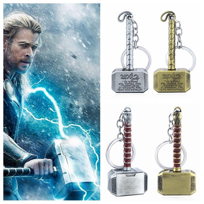 Thor Hammer Keychain