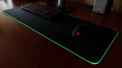 RGB Anti Skid Lighting Keyboard & Mouse Pad LARGE USB