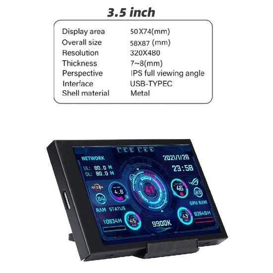 3.5in Cpu Gpu HDD RAM Monitor Screen – gallardotech