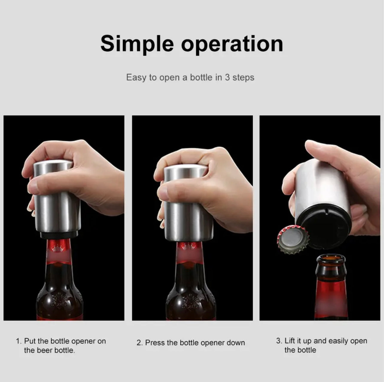 Bottle Opener PopTop