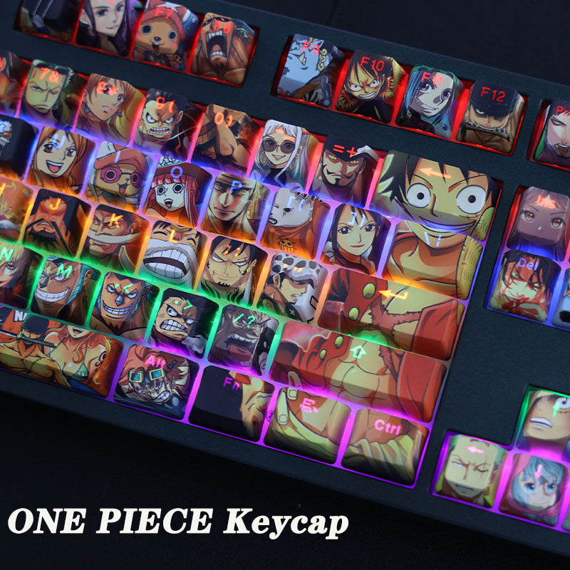 12key Anime Character Design Keycaps Mechanical Keyboard - Temu