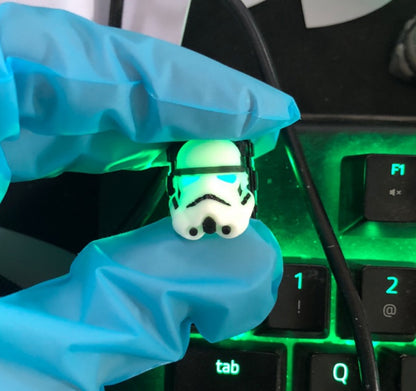 Star Wars Storm Trooper Handmade Key Caps