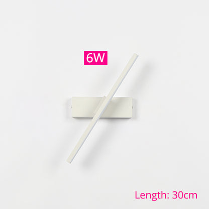 Bedroom Bedside Wall Light 330° Rotatable Adjustable Light Angle