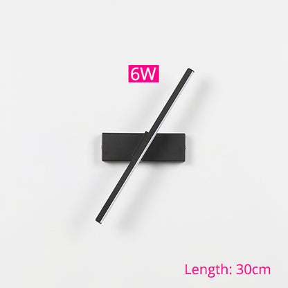 Bedroom Bedside Wall Light 330° Rotatable Adjustable Light Angle