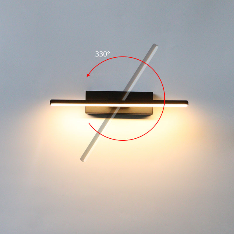 Bedroom Bedside Wall Light 330° Rotatable Adjustable Light Angle