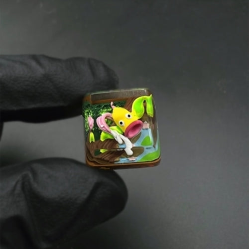 Pokemon Handmade Three-dimensional Resin Keycaps Translucent