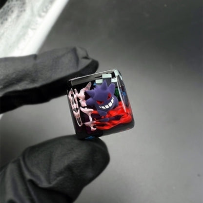 Pokemon Handmade Three-dimensional Resin Keycaps Translucent