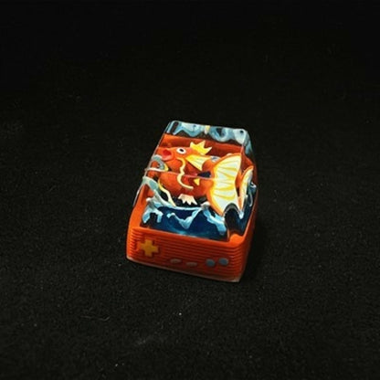 Pokemon Handmade Three-dimensional Resin Keycaps Translucent