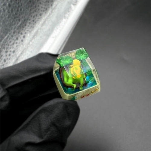 Pokemon Handmade Three-dimensional Resin Keycaps Translucent