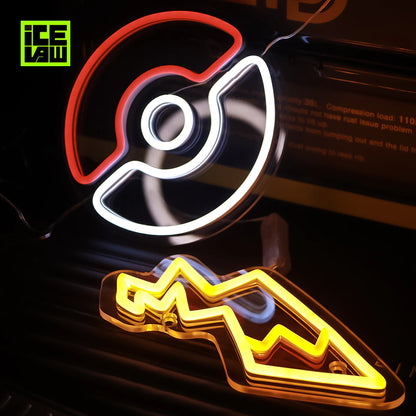 Pikachu's Tail LED Neon USB Light