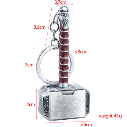 Thor Hammer Keychain